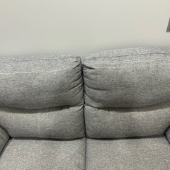 ニトリ　二人掛け　ソファーの画像