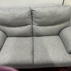 ニトリ　二人掛け　ソファーの画像