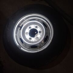 195/80R15　鉄ホイールタイヤ１本