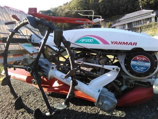 田植え機歩行用2条植えヤンマー AP 200実働ヤンマー社製造田植え