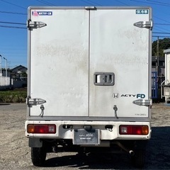 【支払総額19.8万円】h28年アクティトラック保冷バン車検令和7年11月 機関良好！AT車パワステ付 ナビ TV 高年式！の画像