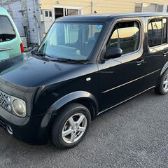 日産キューブ（旧車？）H19年式　車検付き　ナビ・ETC・エアコ...