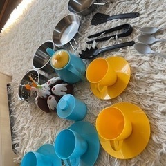 ウッディワールド　木製キッチンセットの画像