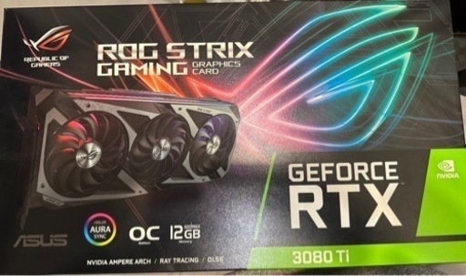 PCパーツ ASUS ROG Strix GeForce RTX 3080Ti OC 12G