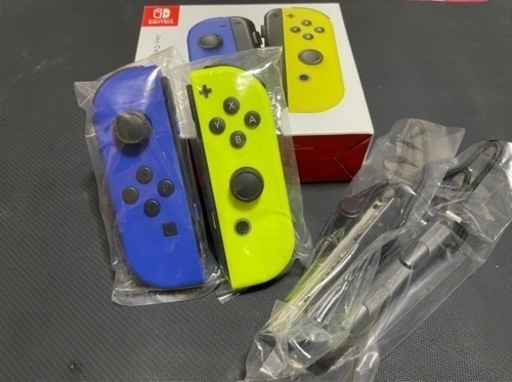 ほぼ未使用！Joy-Con ブルー＆ネオンイエロー