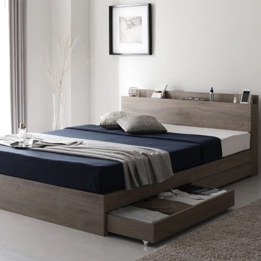 【売約済】【極美品】セミダブルベッド