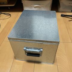 無印良品 トタンボックス 大 廃盤品の画像