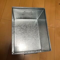 無印良品 トタンボックス 大 廃盤品の画像