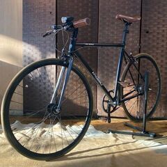 ■DE ROSA MILANINO デローザ ミラニーノ ブラック 3速 ベルトドライブ クロスバイク 自転車 札幌発★の画像