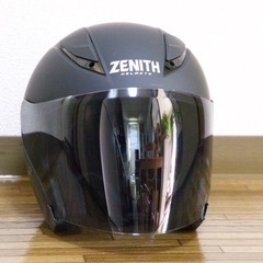バイク用ジェットヘルメット  〈決まりました〉