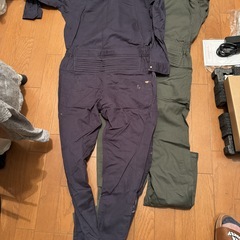 激安　中古SSつなぎ　作業着　２着セットの画像