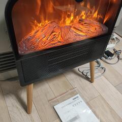 【交渉中】暖炉型 セラミックヒーター 【ECO智能恒温 節電対策】の画像