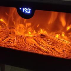 【交渉中】暖炉型 セラミックヒーター 【ECO智能恒温 節電対策】の画像