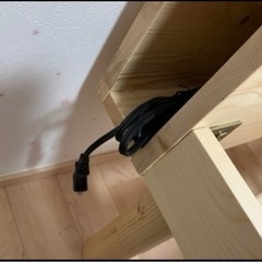 シングルベッドです。の画像