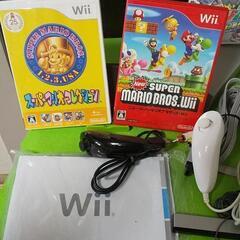 Wii☆本体☆ソフト☆3本☆セット☆動作品☆マリオ他☆おまけの画像