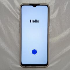 【美品】OPPO A77 6.5インチ 128GB ブルー SI...