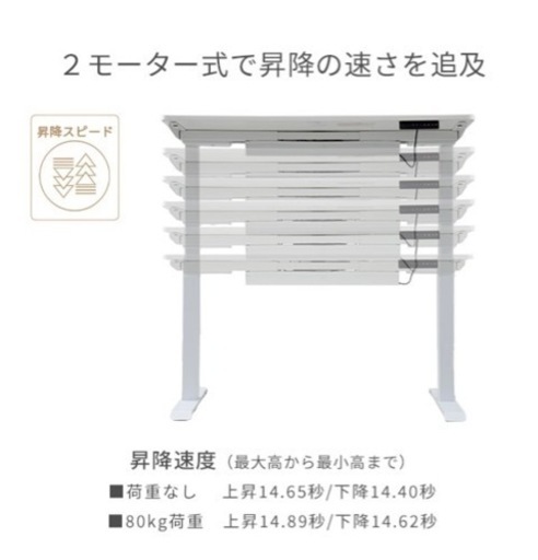 山善 YAMAZEN 電動 昇降デスク 幅100スタンディングデスク
