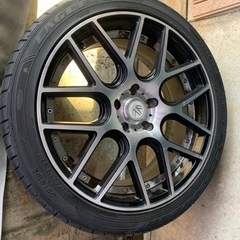 ホイール　４本セット　19インチ　PCD114.3x5穴　オフセ...