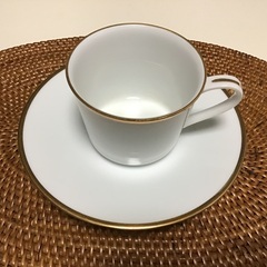 （中古）ノリタケ　デミタスカップ&ソーサー