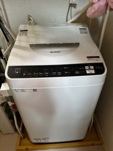 SHARP 洗濯乾燥機 ES-TX5EJ-W 5.5kg 2021年製