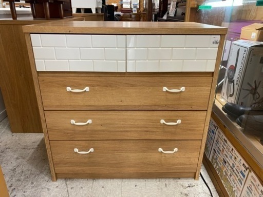【愛品館 江戸川店】4段チェスト ID:155-019636-007