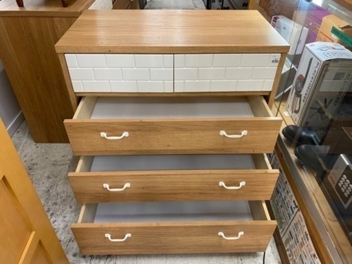 【愛品館 江戸川店】4段チェスト ID:155-019636-007
