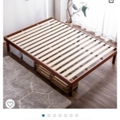 【美品】シングルベッド - マットレスもセットでお付けします!!の画像