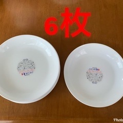 食器６枚　山崎パン祭り