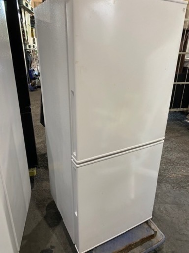 北九州市内配送無料　保証付き　2021年式　106L 直冷式2ドア冷蔵庫 Nグラシア WH