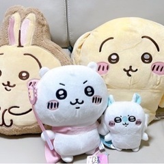 【大阪〜夙川】ちいかわ　うさぎ、ちいかわ、モモンガ　ぬいぐるみ ...