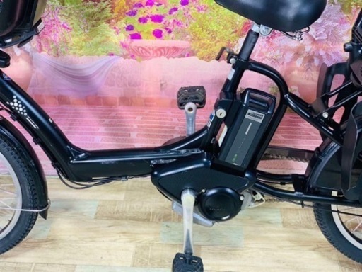 ❷5803子供乗せ電動アシスト自転車ブリヂストン20インチ良好バッテリー