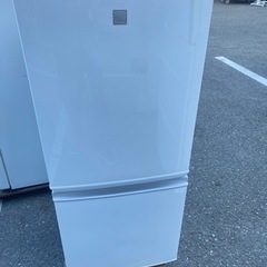 福岡市内配送無料　SHARP/シャープ/冷凍冷蔵庫/SJ-14E4-KW/137L/冷凍46L/冷蔵91L/つけかえどっちもドア/