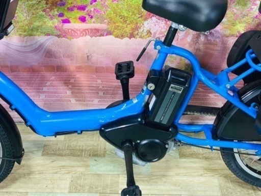 ❸5802子供乗せ電動アシスト自転車YAMAHA 20インチ良好バッテリー