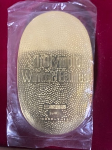 札幌オリンピック　記念小判　三越謹製　43.7g