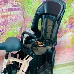 ❸5822子供乗せ電動アシスト自転車ブリヂストン20インチ良好バッテリーの画像