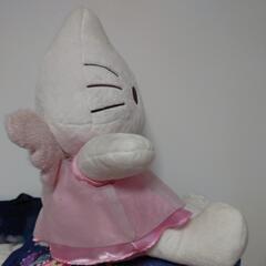 ハローキティ＊天使キティぬいぐるみ 50×35cm 【USED】エンジェルキティの画像