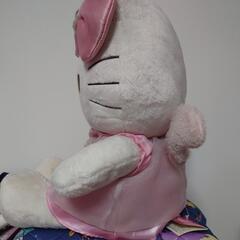 ハローキティ＊天使キティぬいぐるみ 50×35cm 【USED】エンジェルキティの画像