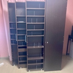 dinos CD DVD 本　ラックの画像