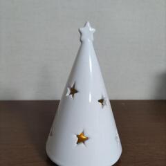 【感謝‼️お引取先決定】ツリー型オブジェ(灯り付き)の画像