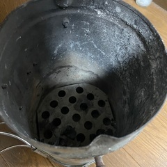 火消し壺＆チャコールスターター 火起こしの画像