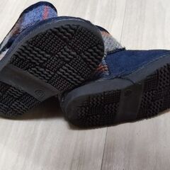 ハリスツイード 子供靴 ブーツ 13cm HARRIS TWEEDの画像