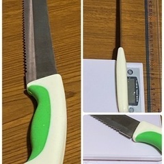Create パン切り包丁 ステンレス ブレットナイフ パン包丁 パンナイフの画像