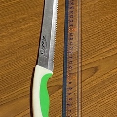 Create パン切り包丁 ステンレス ブレットナイフ パン包丁 パンナイフの画像