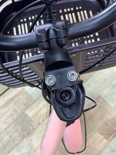 ❸5822子供乗せ電動アシスト自転車ブリヂストン20インチ良好バッテリー
