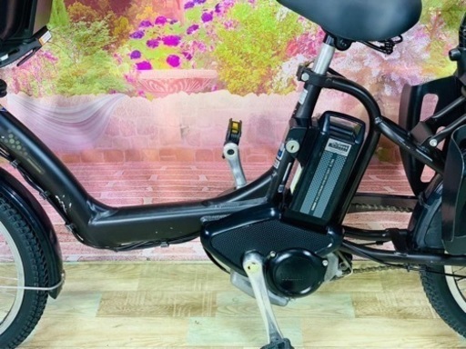 ❷5821子供乗せ電動アシスト自転車ブリヂストン20インチ良好バッテリー