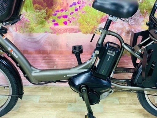 ❹5820子供乗せ電動アシスト自転車YAMAHA 20インチ良好バッテリー