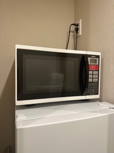 YAMAZEN電子レンジ、冷蔵庫セット