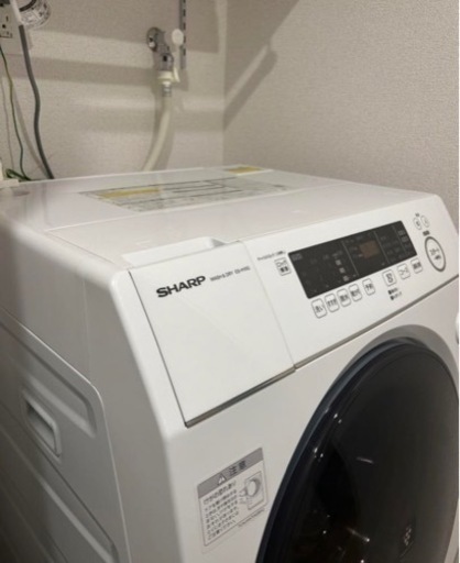 【〜11/25限定】【値下げ中11万円→9万円】2023年製 シャープ ドラム式 洗濯機