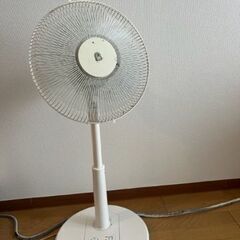 扇風機 30cm 風量3段階 押しボタン 切りタイマー付き リビ...