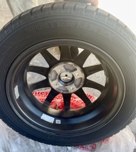 【決まりました】14インチ　22年製軽自動車スタッドレスタイヤホイール付き　155/65R14 75Q　マナレイスポーツ ユーロスピー